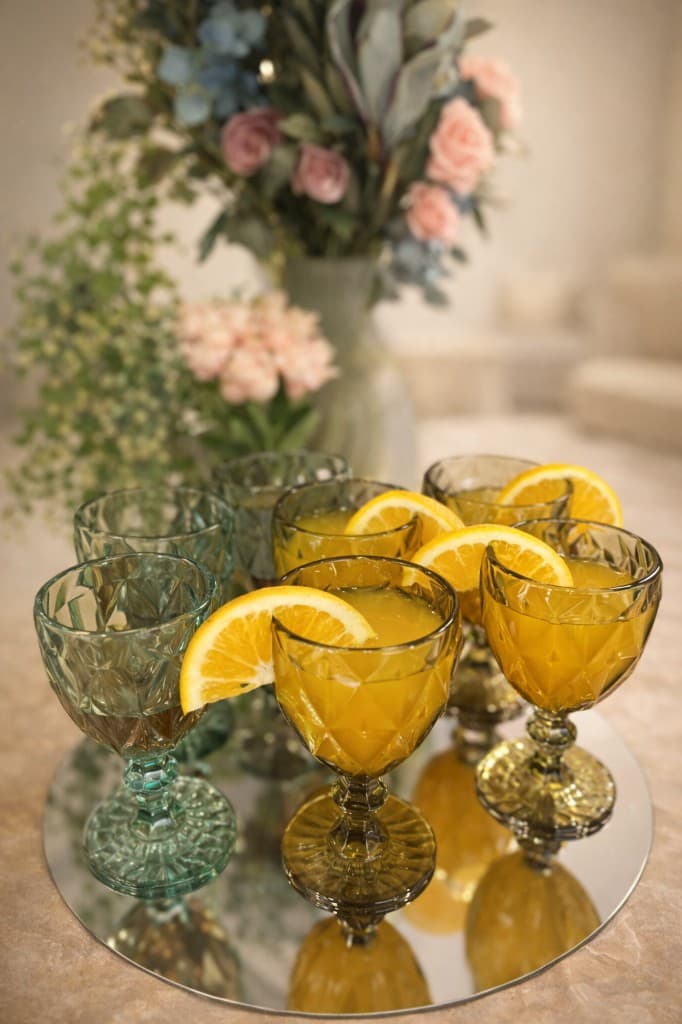 Dispensador de agua infusionada con cítricos
